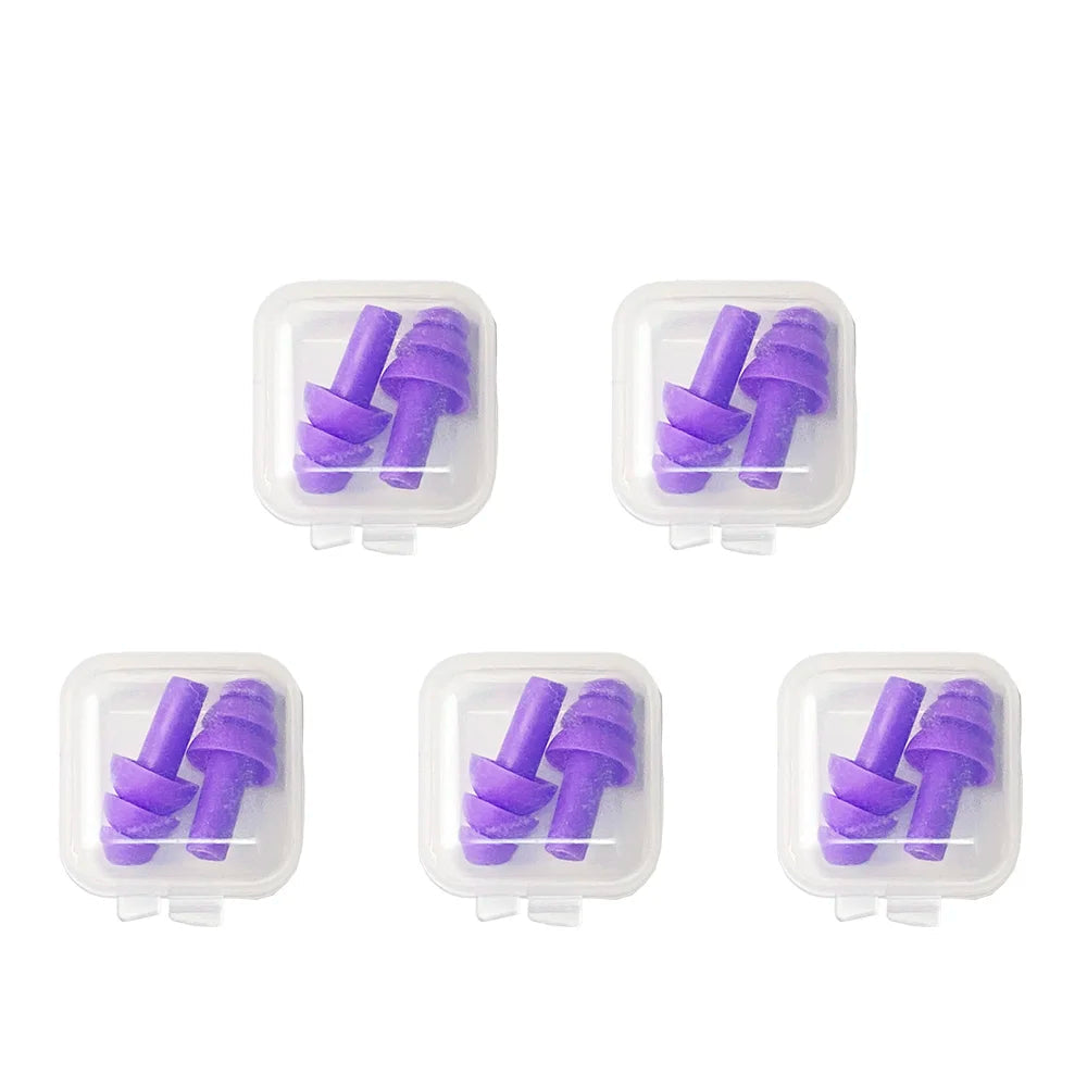 Tampões de Ouvidos em Silicone – Á Prova de Água, para Nadar, Dormir, Relaxar e Estudar Tampões de Ouvidos em Silicone – Á Prova de Água, para Nadar, Dormir, Relaxar e Estudar